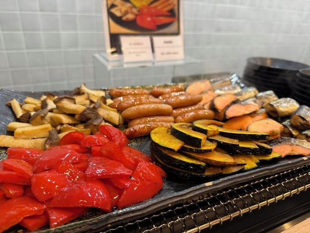 朝食ビュッフェ