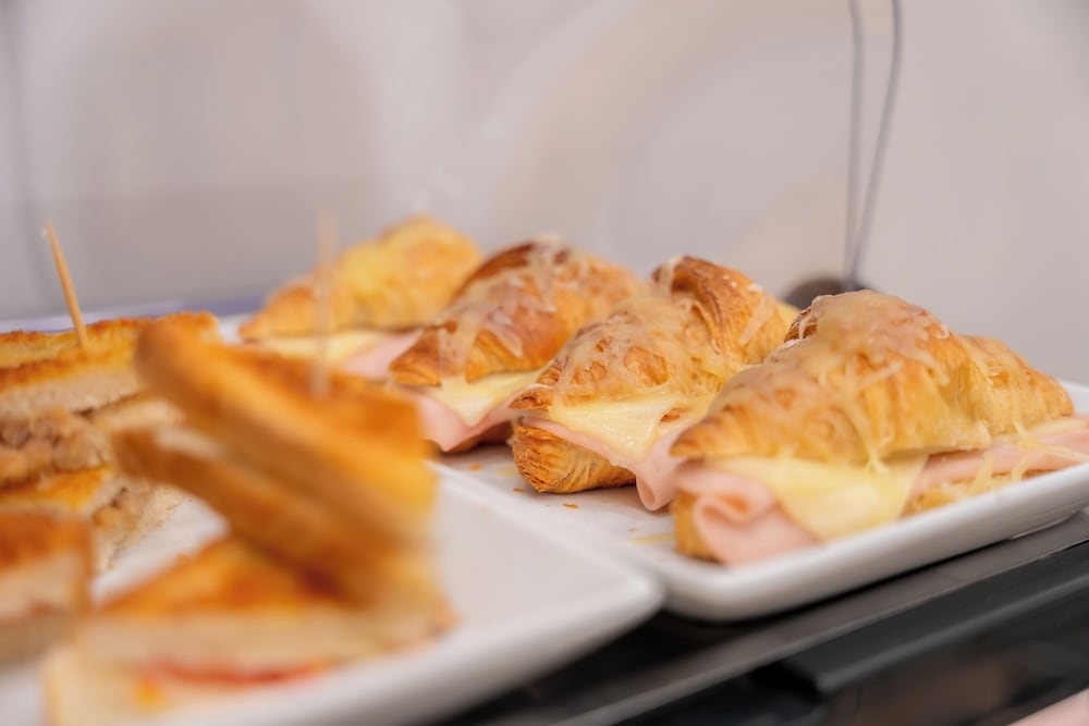 朝食ビュッフェ