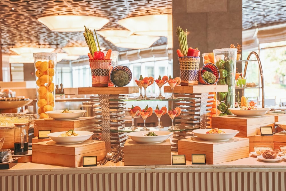 朝食ビュッフェ