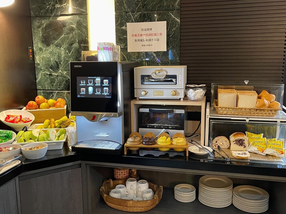 朝食ビュッフェ