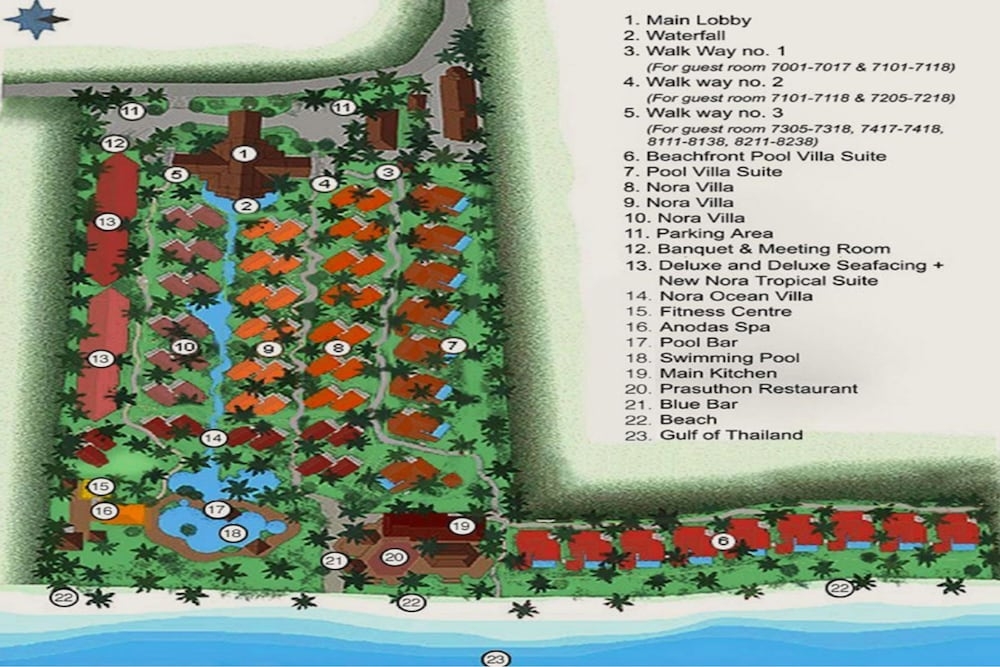 部屋からの景観