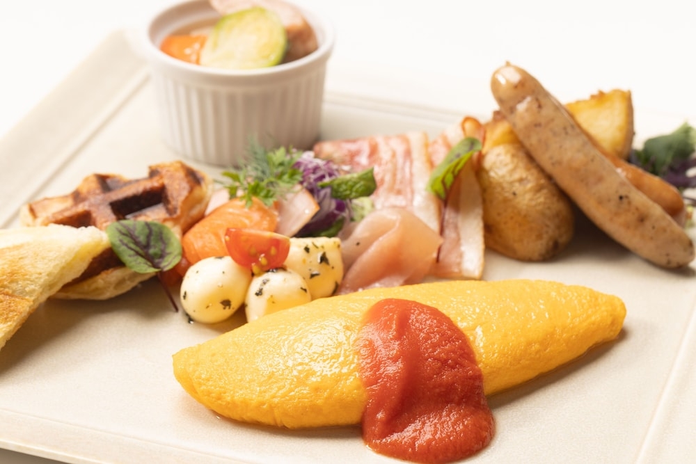 朝食ビュッフェ