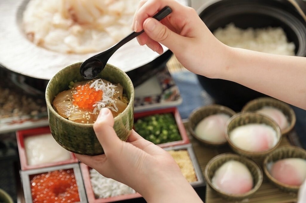 朝食ビュッフェ