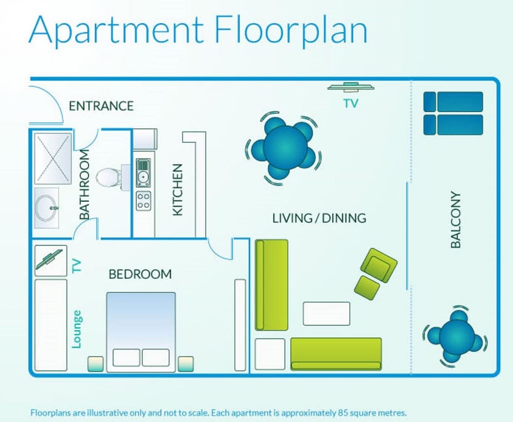 部屋からの景観