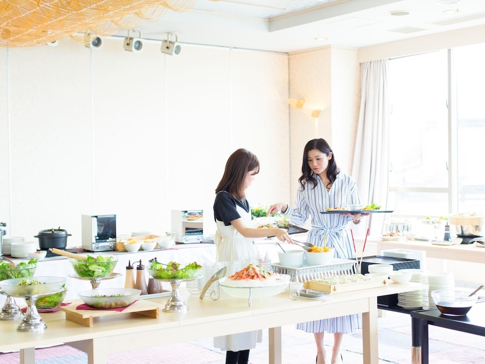 朝食ビュッフェ