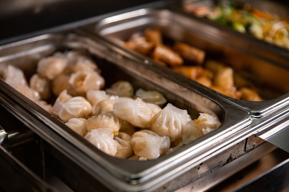 朝食ビュッフェ