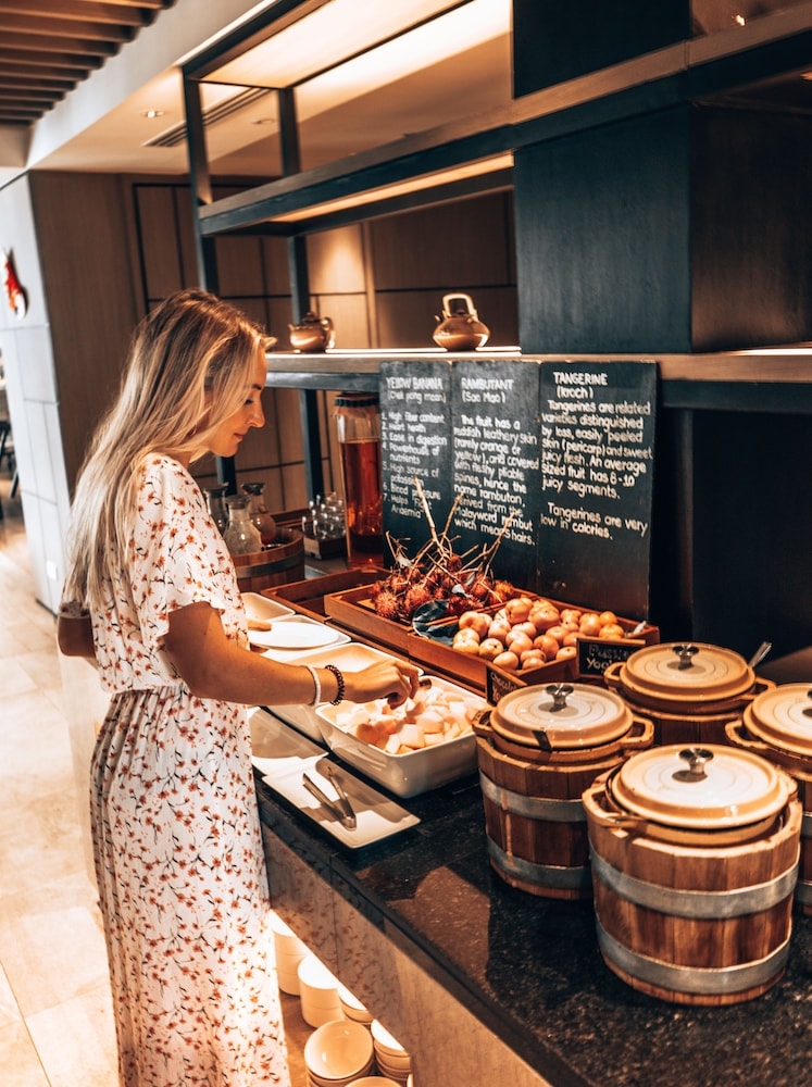 朝食ビュッフェ