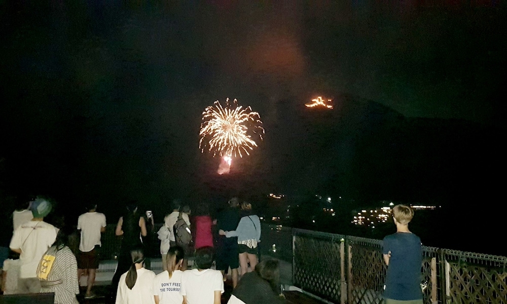 屋外バンケット スペース