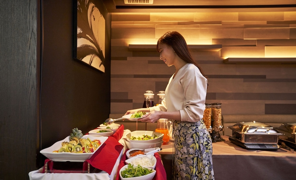 朝食ビュッフェ