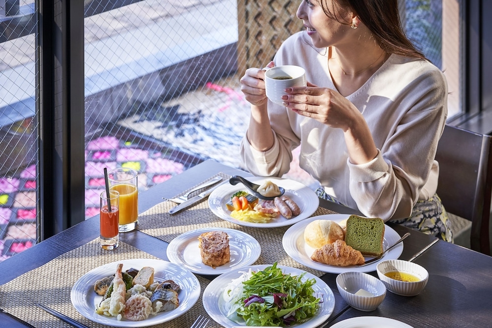 朝食ビュッフェ