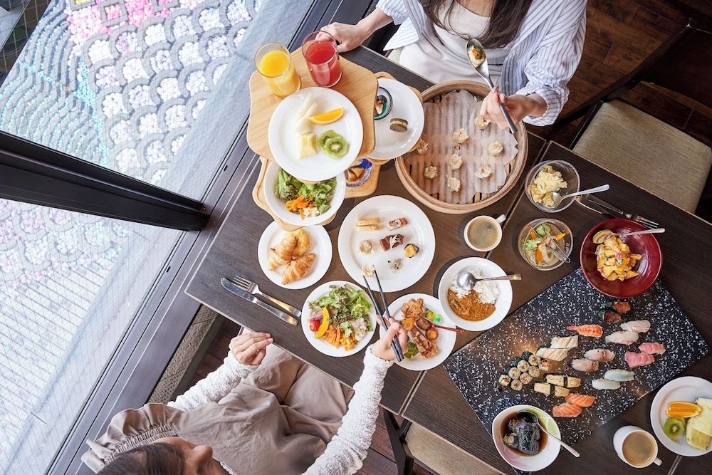 朝食ビュッフェ