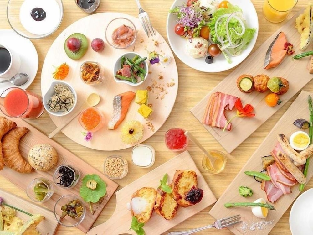 朝食ビュッフェ