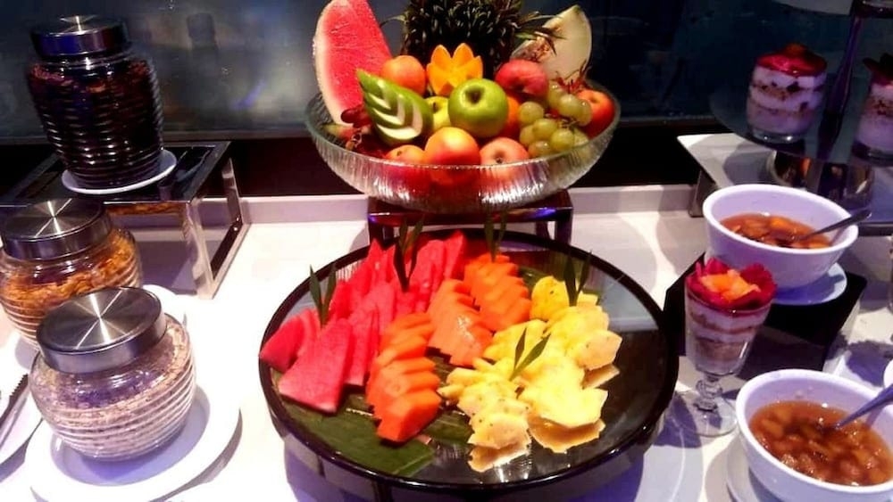 朝食ビュッフェ