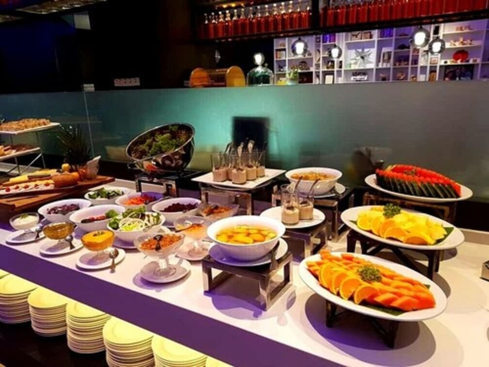 朝食ビュッフェ