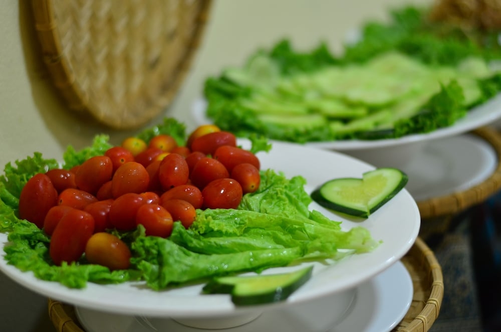 朝食ビュッフェ