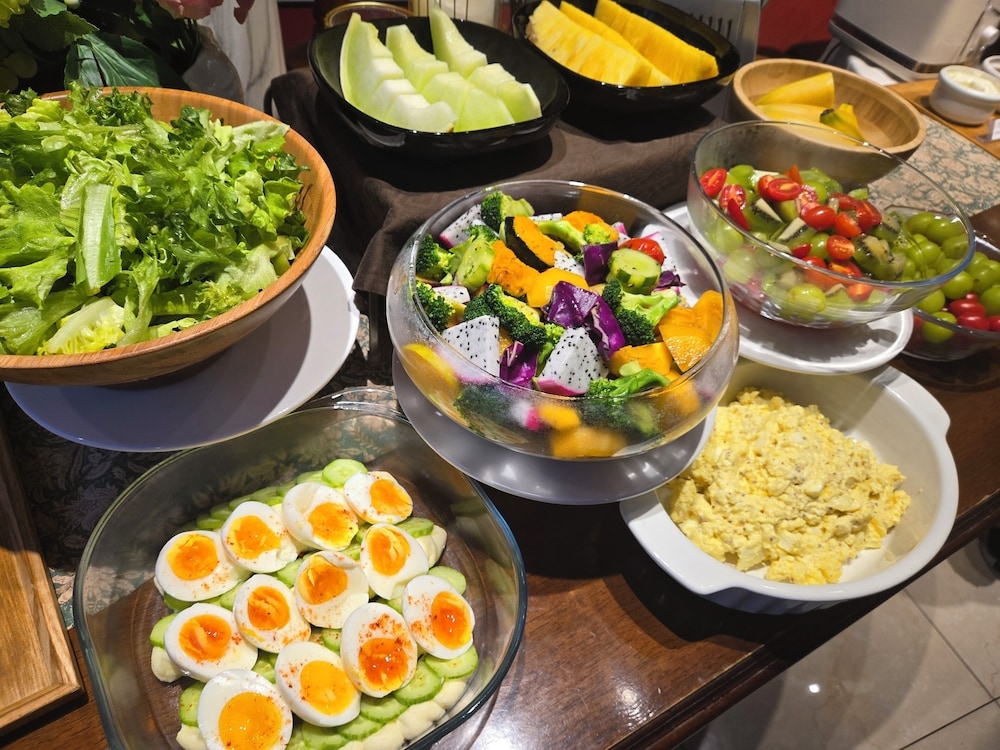 朝食ビュッフェ