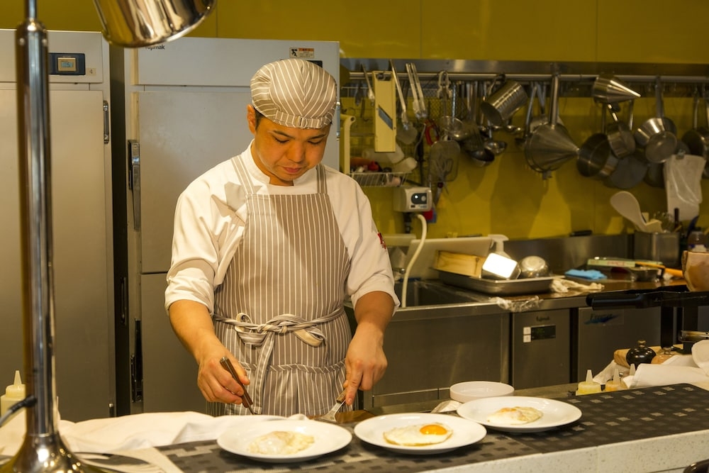 朝食ビュッフェ