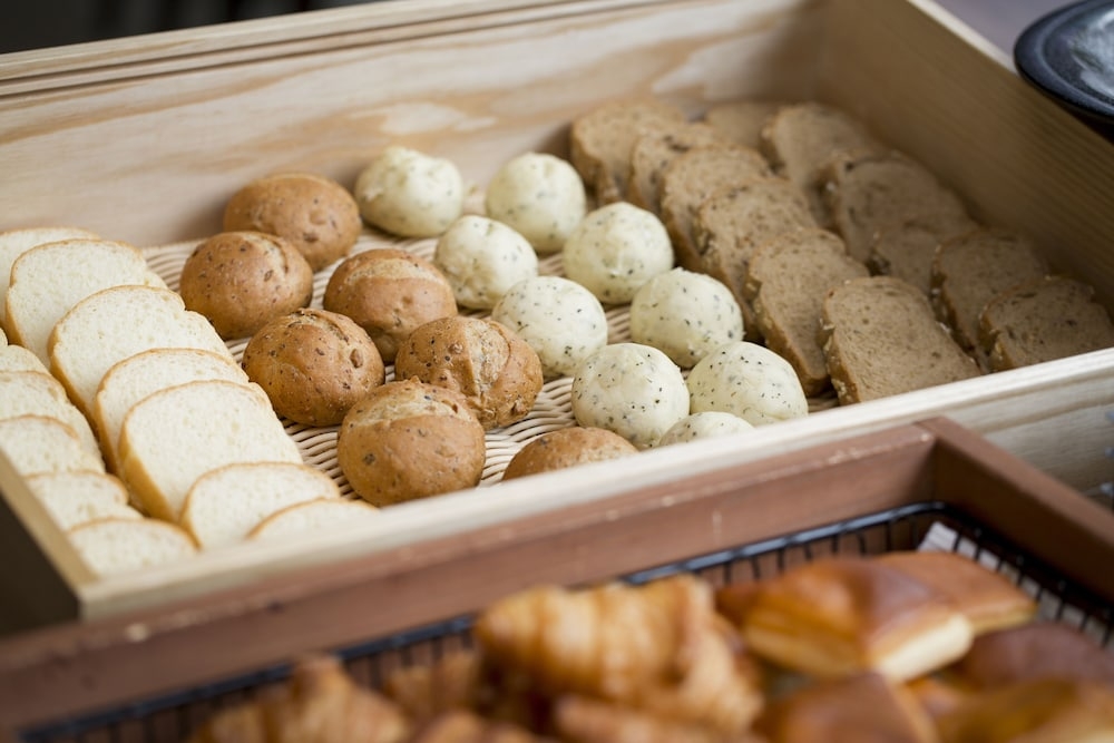 朝食ビュッフェ