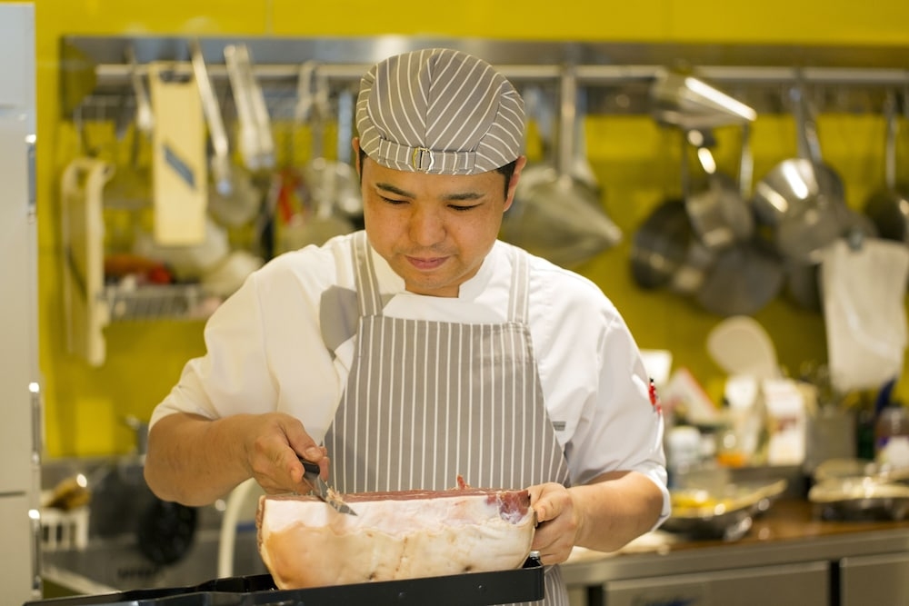 朝食ビュッフェ