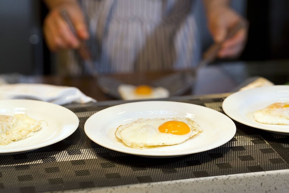 朝食ビュッフェ