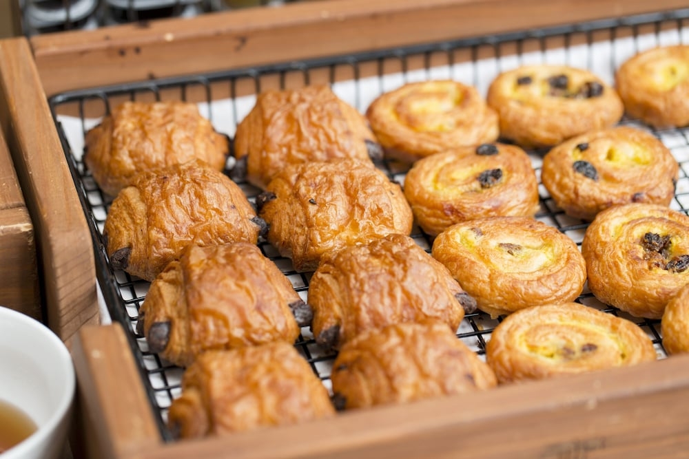 朝食ビュッフェ