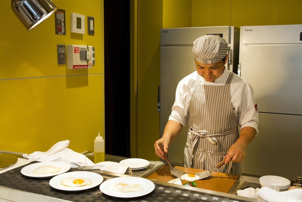 朝食ビュッフェ