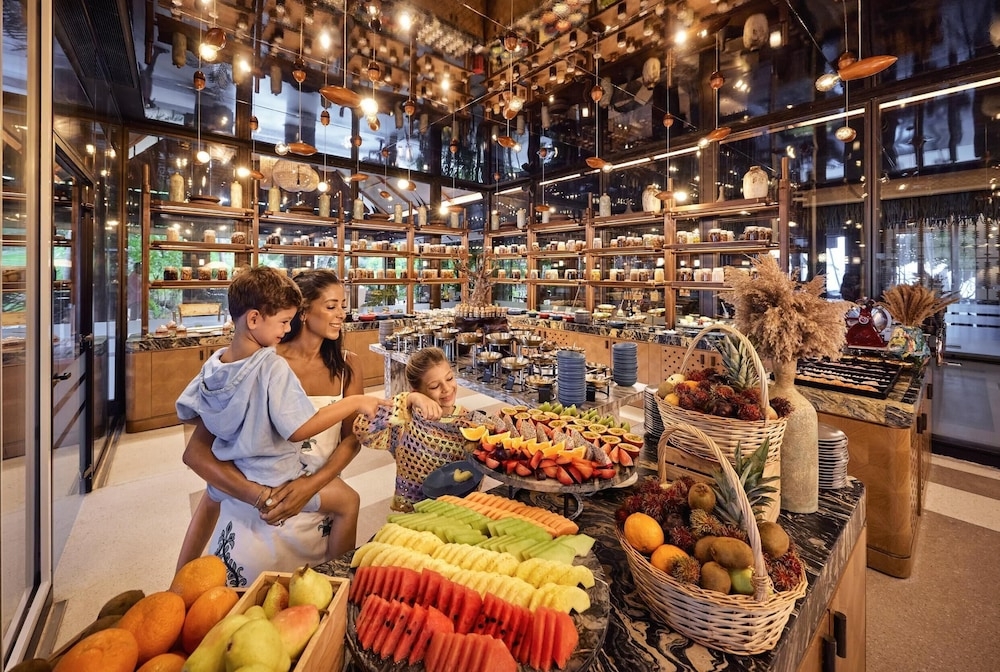 朝食ビュッフェ