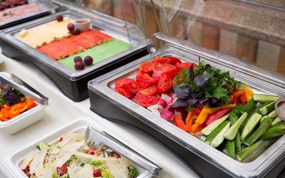 朝食ビュッフェ