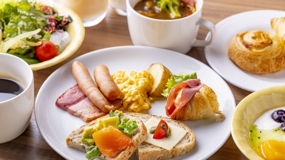 朝食ビュッフェ