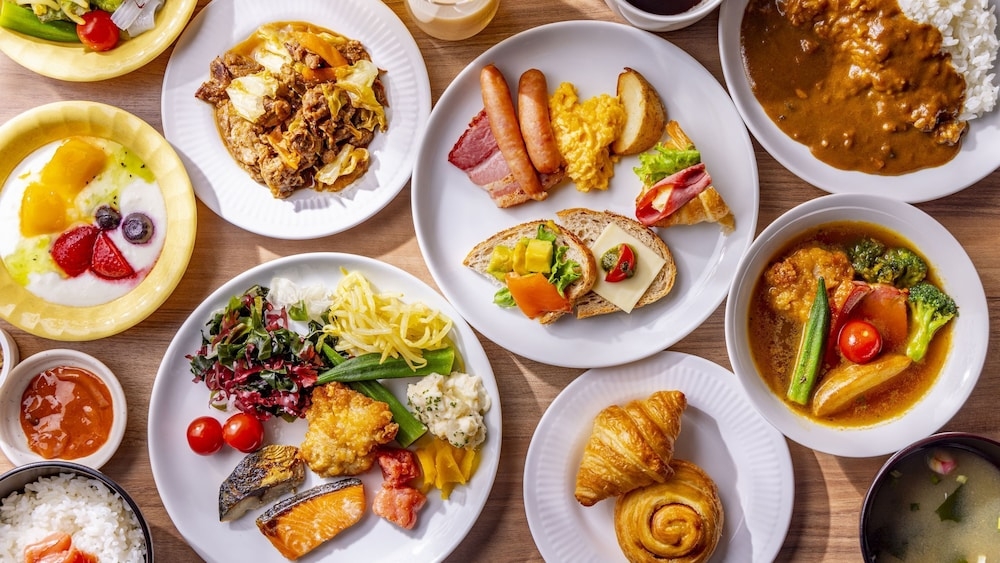 朝食ビュッフェ