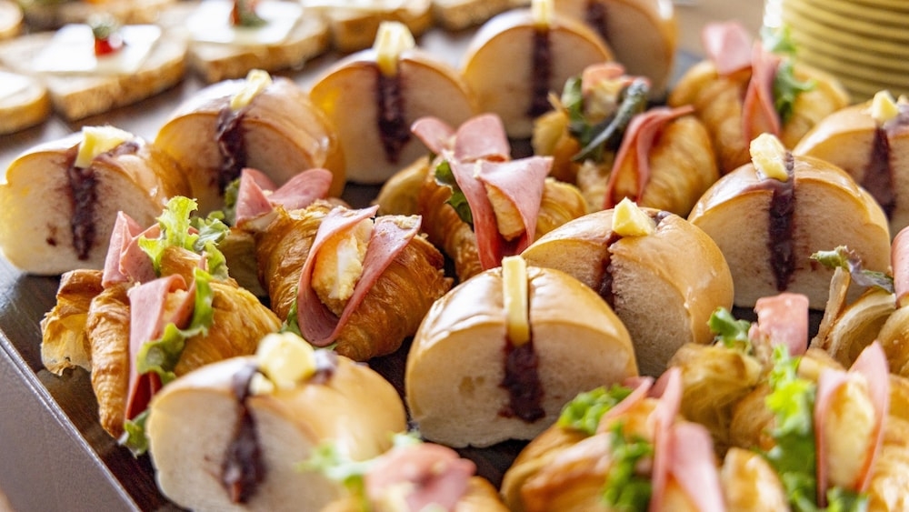 朝食ビュッフェ