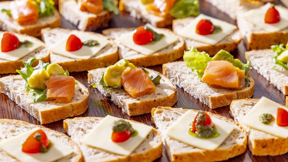 朝食ビュッフェ