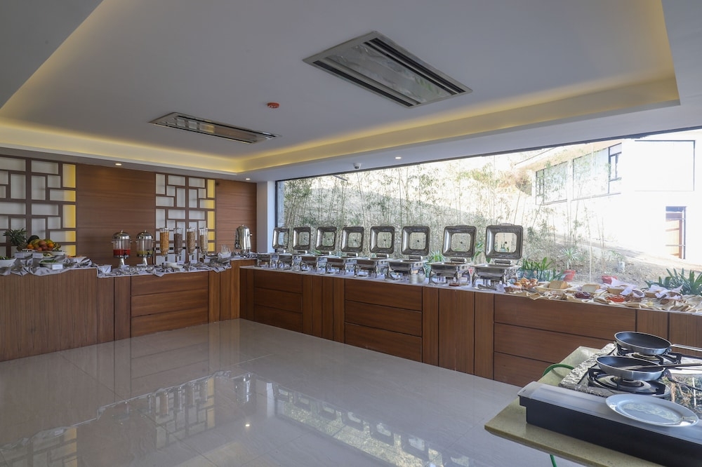 朝食ビュッフェ