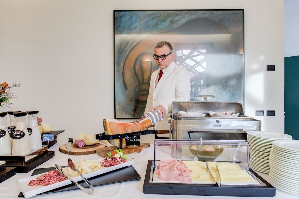 朝食ビュッフェ