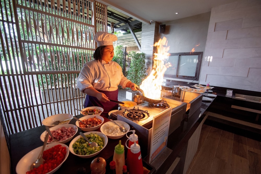 朝食ビュッフェ