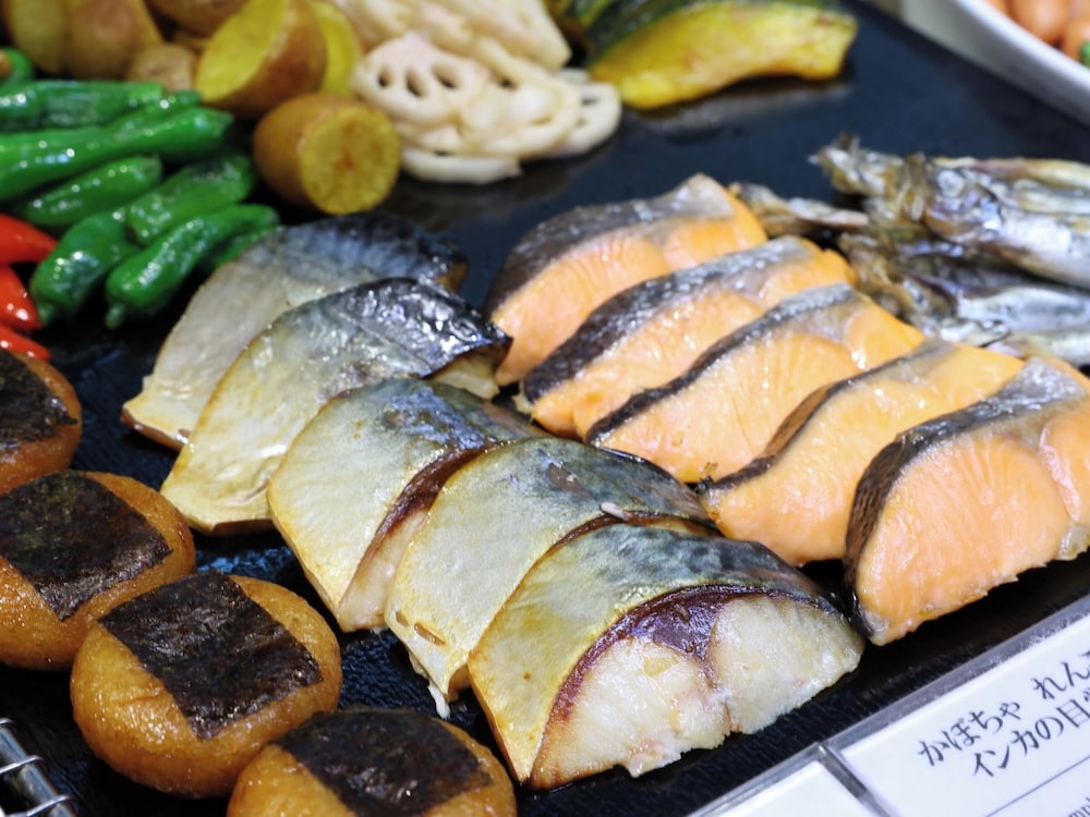 朝食ビュッフェ