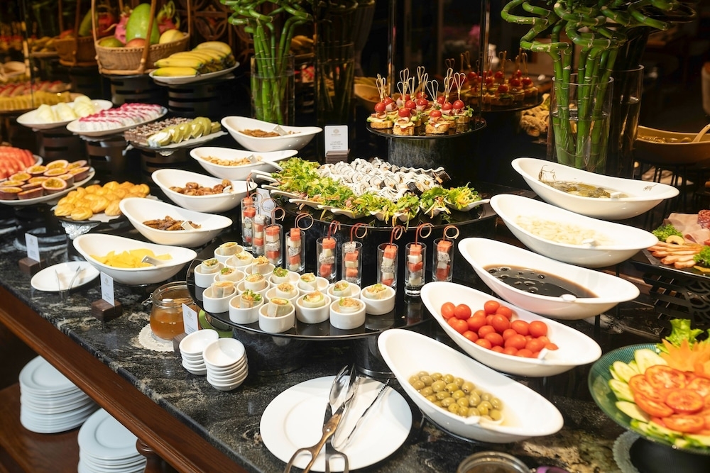 朝食ビュッフェ