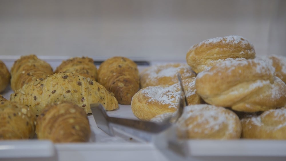 朝食ビュッフェ