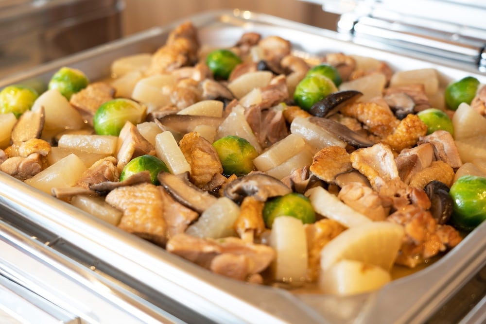 朝食ビュッフェ