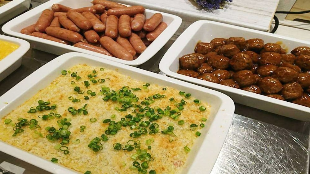 朝食ビュッフェ