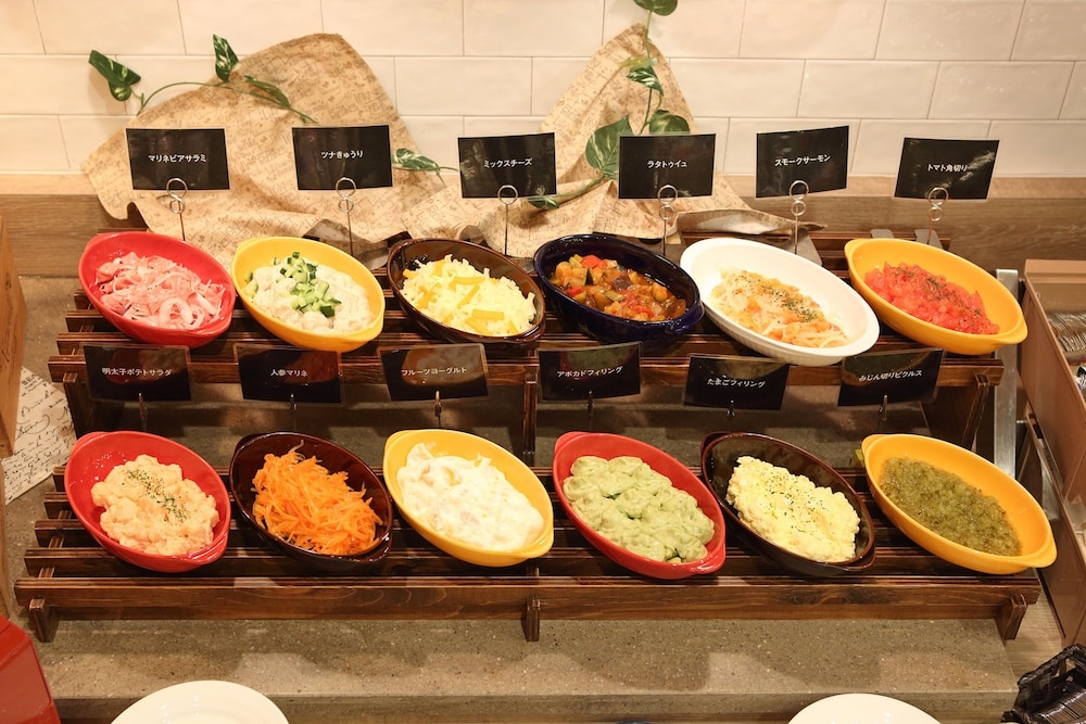 朝食ビュッフェ