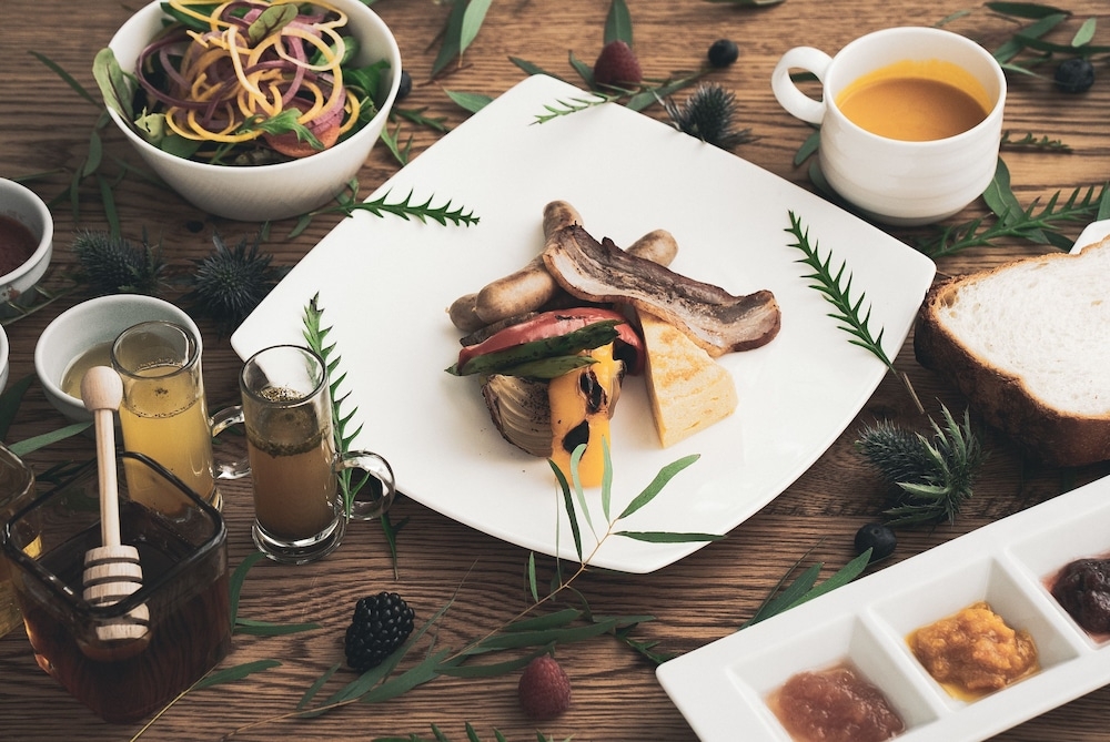 朝食ビュッフェ