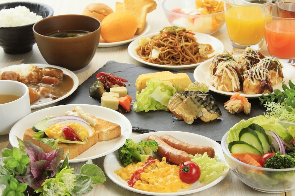 朝食ビュッフェ