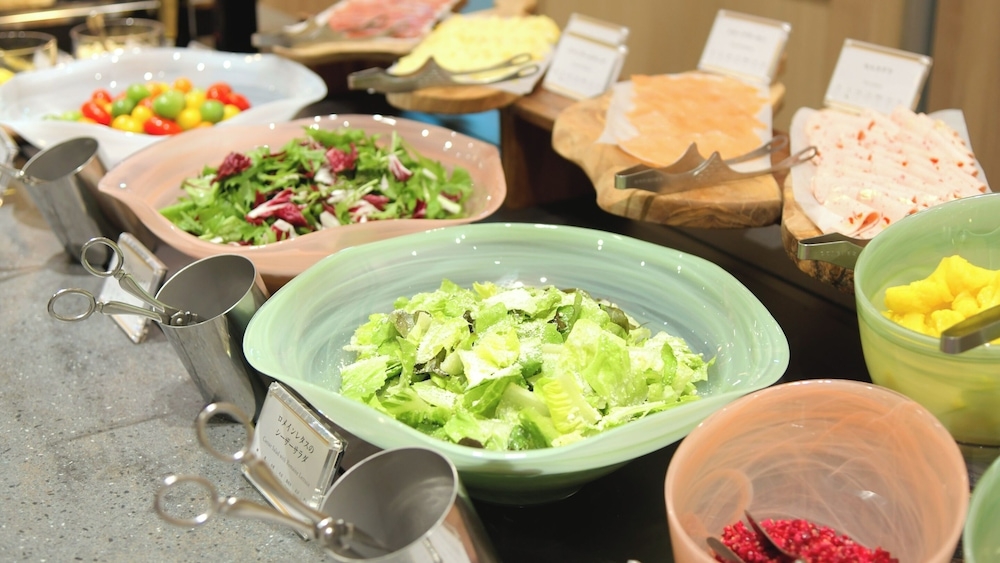 朝食ビュッフェ