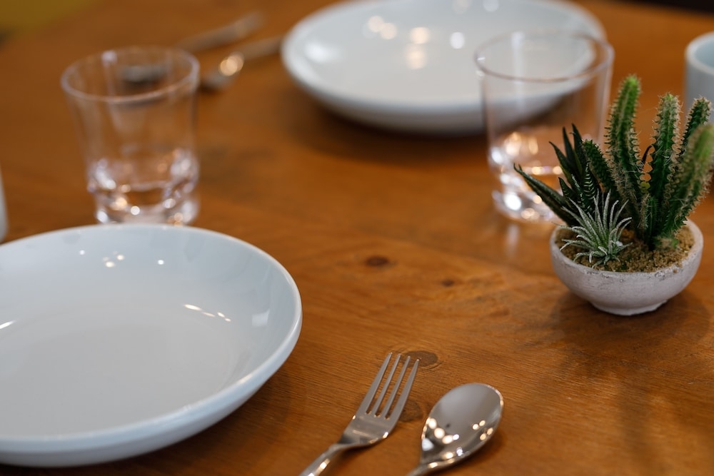 客室内のダイニングエリア