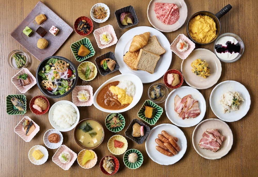 朝食ビュッフェ