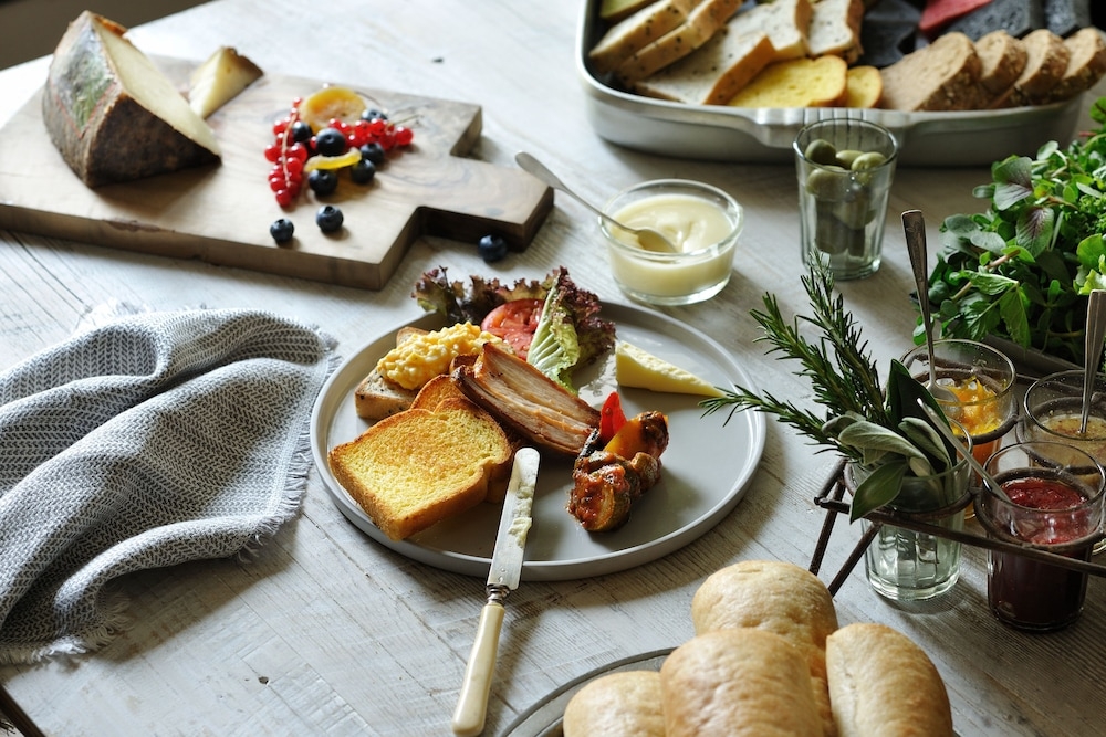 朝食ビュッフェ