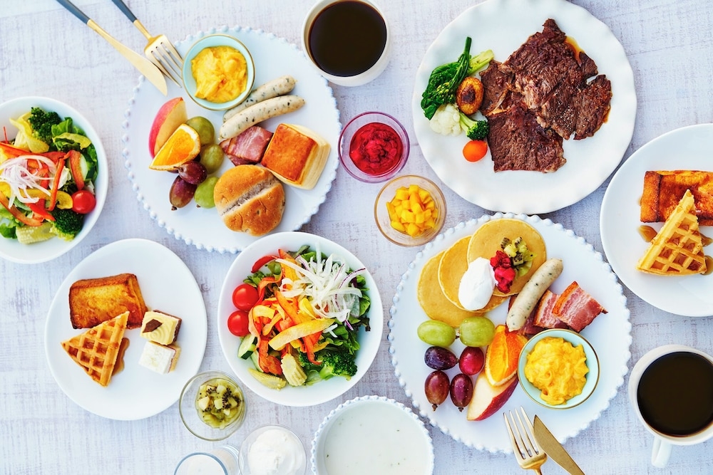 朝食ビュッフェ