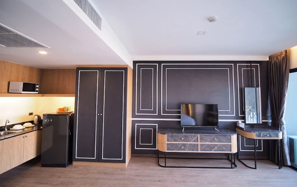 客室内のダイニングエリア