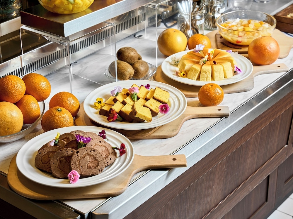 朝食ビュッフェ